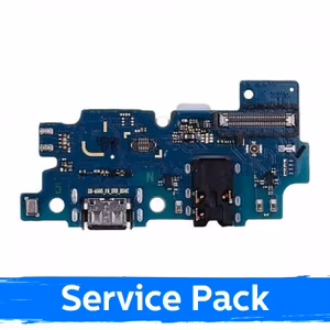 Charging Port Saderīgs ar Samsung A505 2019 A50 Ar Flex / Plata 100% Original (Service Pack)