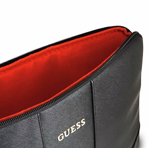 Guess klēpjdatora soma GUCS13TBK 13" melns/melns Saffiano