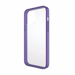 PanzerGlass ClearCase antibakterālais militārās klases sertificētais viedtālruņa apvalks iPhone 13 Pro Max - caurspīdīgs violets
