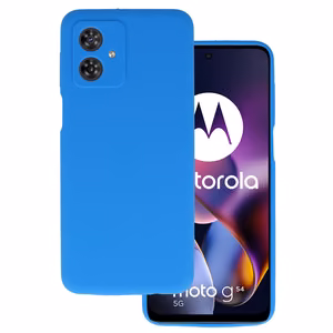 Silikona vieglais viedtālruņa apvalks Motorola Moto G54 5G zils