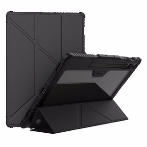 Nillkin Bumper Leather Case Pro чехол для Samsung Galaxy Tab S9+ - чёрный