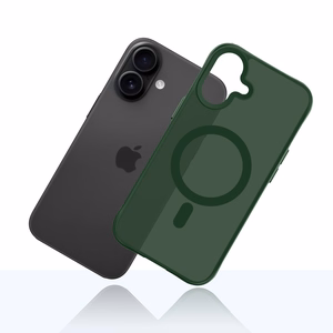 3mk Smoke MagCase priekš iPhone 17 zaļš-caurspīdīgs