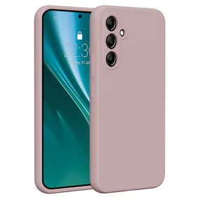 Etteri silikona viedtālruņa apvalks Samsung Galaxy A54 5G gaiši rozā