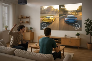 Optoma Photon Life PK32 standarta attāluma projektors 1100 ANSI lūmenu DLP UHD 4K (3840x2160) 3D melns