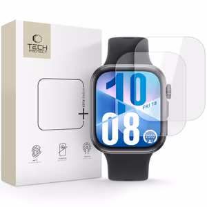 Tech-Protect Hofi Hydro Flex+ 2-pack hydrogel film for Huawei Watch Fit 3 / 4 - transparent