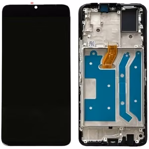 LCD ekrāns Huawei Honor X7 ar skārienjūtīgo ekrānu ar rāmi melns ORG