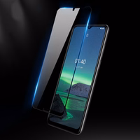 Dux Ducis 10D rūdītais stikls izturīgs aizsargstikls ar rāmi Nokia 1.4 caurspīdīgs (saderīgs ar apvalku)