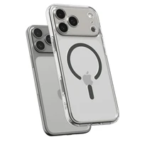 Spigen Ultra Hybrid MagSafe viedtālruņa apvalks iPhone 17 Pro - caurspīdīgs pelēks