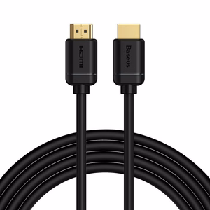 Baseus CAKGQ-C01 HDMI 2.0 4K 60Hz kabelis, 3 m, melns
