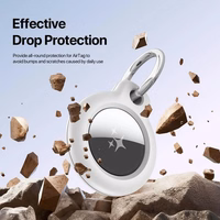 DUX DUCIS AirTag apvalks no izturīga PC materiāla (4 komplekti)