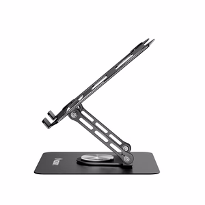 Wozinsky WDCX-X19-AB HardStand 360° Вращающаяся Подставка для Ноутбука и Планшета - Черный
