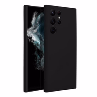 SILIKONA viedtālruņa apvalks SAMSUNG S22 Ultra melns