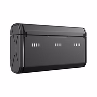 3 kanālu kabatas daudzfunkcionāla uzlādes kārba TELESIN priekš GoPro Hero 9 / 10 / 11 / 12