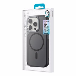 Benks Magnētiskais Mist viedtālruņa apvalks Metal Frame Iphone 16 Pro Max melns