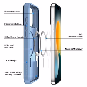 Korpuss Dux Ducis Apple iPhone 17 Pro blue