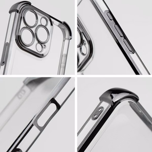 Viedtālruņa apvalks ANTISHOCK ELECTRO IPHONE 16e (SE 4 2025) melns