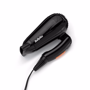 BaByliss Travel Dry 2000 5344E – fēns, 2000 W, melns
