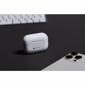FORCELL F-AUDIO Master Pro bezvadu austiņas bluetooth TWS baltas