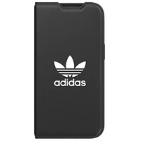 Adidas OR Viedtālruņa apvalks Booklet BASIC iPhone 14 6.1" melns/balts 50181