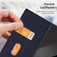 DUX DUCIS viedtālruņa apvalks BRIL ar pildspalvas turētāju SAMSUNG Z Fold SE/W25 zils