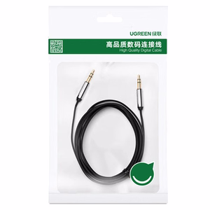 Ugreen AV119 10736 audio kabelis mini jack 3.5mm / mini jack 3.5mm 3m melns