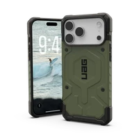 UAG Pathfinder Magnētiskais viedtālruņa apvalks iPhone 17 Pro Max - olīvu krāsas