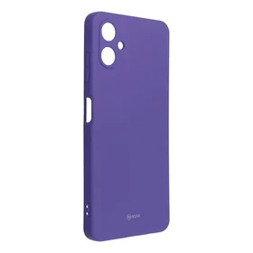 ROAR viedtālruņa apvalks COLORFUL JELLY SAMSUNG A06 violets