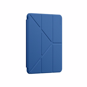 AmazingThing Titan Pro maciņš iPad A16 11" ar 720° rotējamu statīvu un irbuļa turētāju, zils