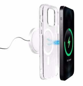 Puro Lite Mag MagSafe Silikona apvalks iPhone 14 / 13 - caurspīdīgs