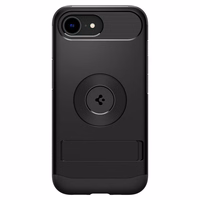 Spigen Slim Armor Magnētiskais viedtālruņa apvalks iPhone 16e - melns