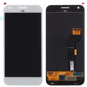 LCD ekrāns Google Pixel XL ar skārienjūtīgo ekrānu balts oriģināls (service pack)
