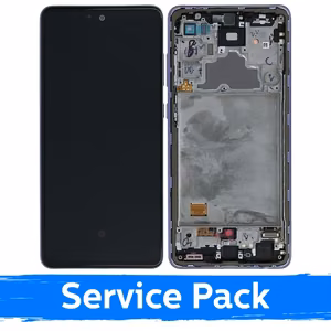 LCD-дисплей для Samsung A725 A72 в рамке Awesome Violet (Service Pack)