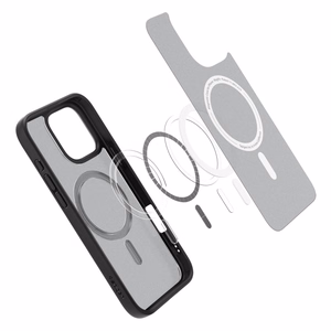 Spigen Ultra Hybrid Mag apvalks ar MagSafe iPhone 16 Pro Max - melns