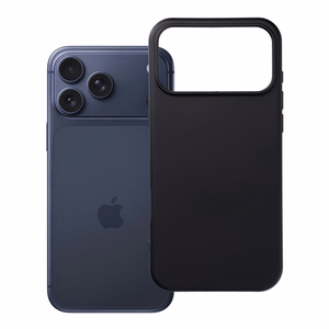 Aizsargvāciņš ierīcei iPhone 18 Pro / 17 Pro: Silicone, krāsa – melna