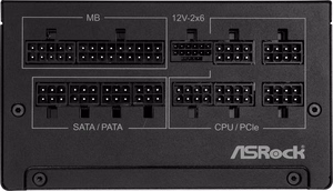ASRock STEEL LEGEND 1000W 80 Plus Gold barošanas bloks (90-UXS100-GFEAAA)