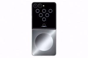FF776CJE magnētisks Flipsuit maciņš Samsung Galaxy Flip 8, pelēks