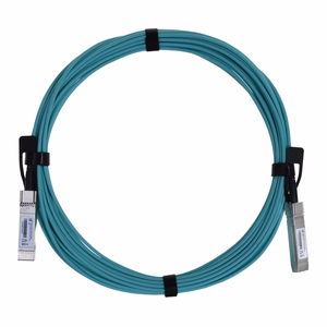 Ubiquiti UACC-AOC-SFP10-5M InfiniBand/optiskās šķiedras kabelis SFP+ akvamarīna krāsa