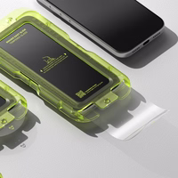 Ringke Easy Slide 2-komplekts rūdītais stikls iPhone 17 Pro Max - melns