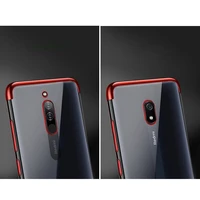 Xiaomi Redmi 8A - melns Gel TPU apvalks ar elektroapkalējuma rāmi