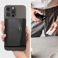 Viedtālruņa apvalks Spigen Valentinus Pro Magnētiskais apvalks - melns