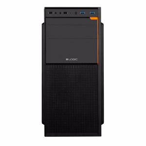 LOGIC CASE J23 USB 3.0 X 2 melns datora korpuss