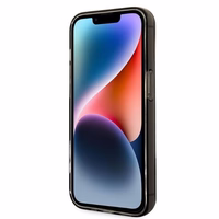 Karl Lagerfeld KLHCP14LHNIKTCK iPhone 14 Pro 6.1" melns/melns cietais apvalks Ikonik Karl Lagerfeld