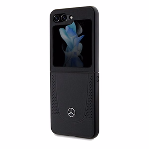 Mercedes Leather Urban чехол для Samsung Galaxy Z Flip 5 - чёрный