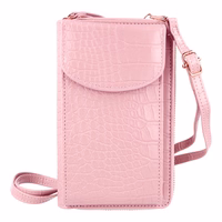 Adīts maciņš telefonam GCW12 rozā