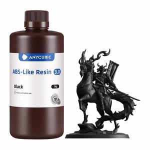 ANYCUBIC ABS tipa sveķi 3.0 (krāsa: melna)