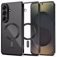 Tech-Protect MagFlex Maciņš for Samsung Galaxy S26+ - caurspīdīgs melns