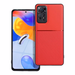 NOBLE viedtālruņa apvalks XIAOMI Redmi Note 11 Pro / 11 Pro 5G sarkans
