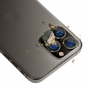 Kameras stikls iPhone 14 Pro Max / 14 Pro 9H 3mk Lens Protection Pro sērijas objektīvam - pelēks
