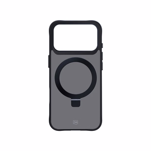 3mk Smoke Case Mag&Stand for iPhone 17 Pro - Black