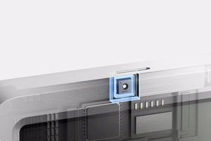 Xiaomi Smart Temperature and Humidity Monitor 3 Mini QBH4312GL – kompakts temperatūras un mitruma monitors, balts